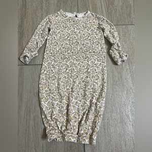 Quincy Mae bamboo 3-6 month gown